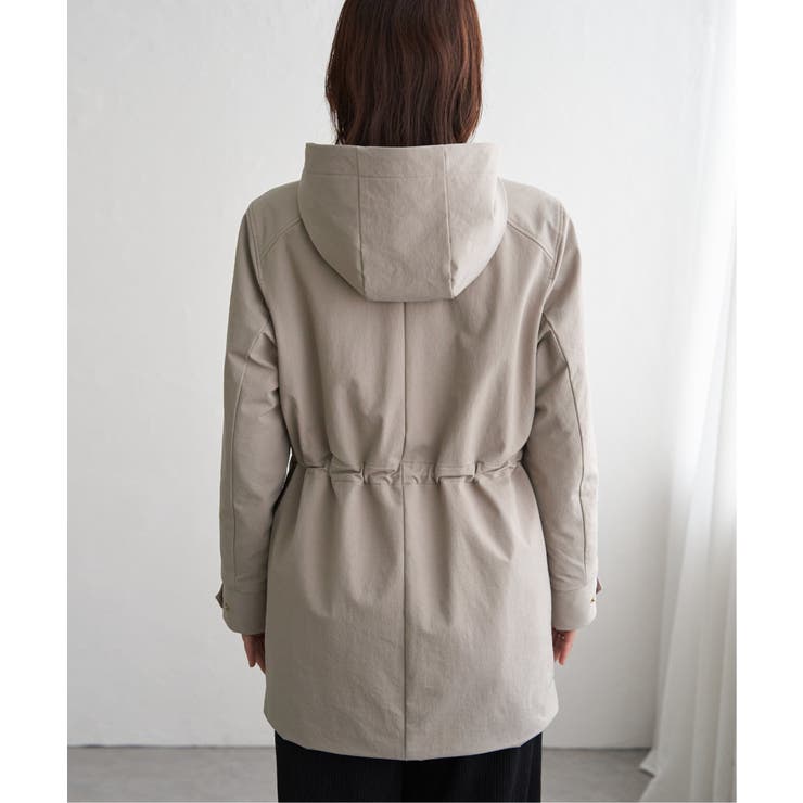 【軽量／静電防止】sorona(R)撥水5WAYコート | ikka  | 詳細画像25 