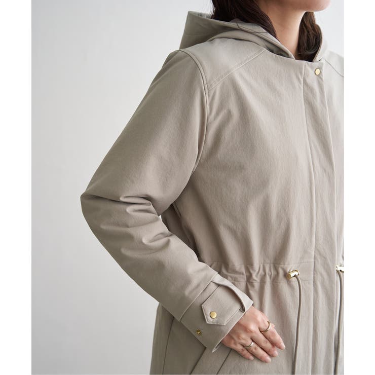 【軽量／静電防止】sorona(R)撥水5WAYコート | ikka  | 詳細画像27 