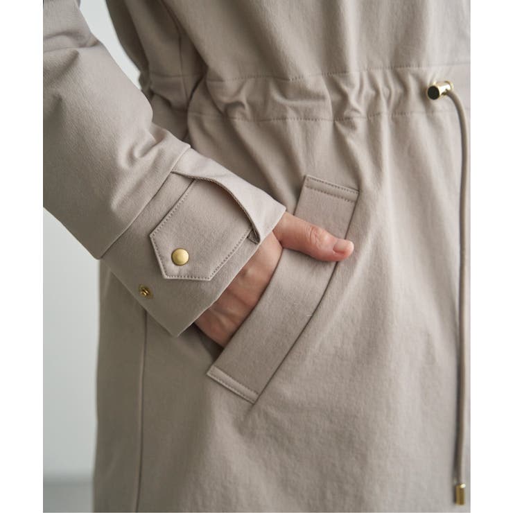 【軽量／静電防止】sorona(R)撥水5WAYコート | ikka  | 詳細画像28 