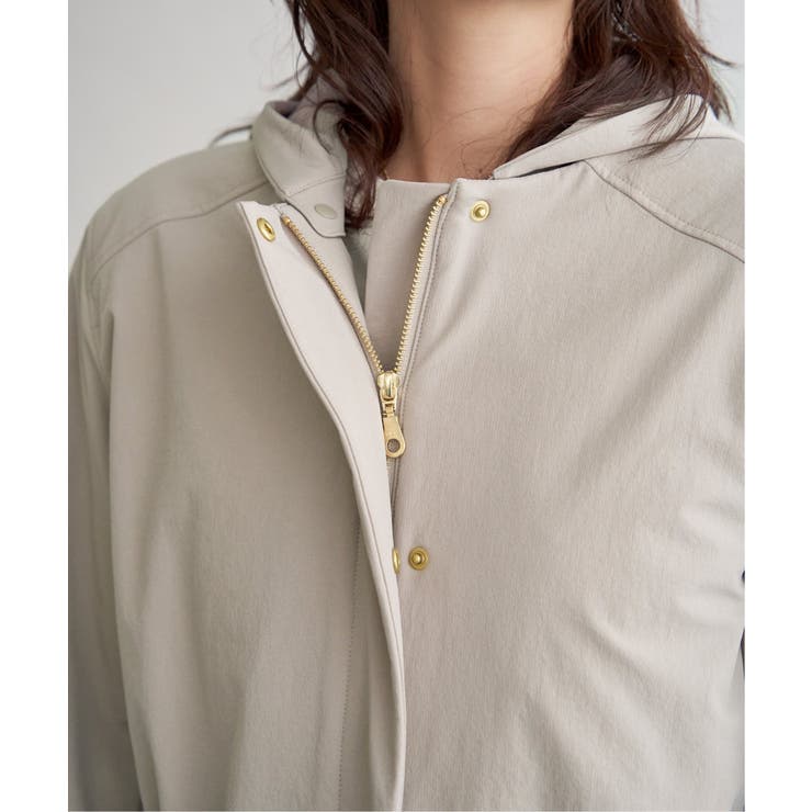 【軽量／静電防止】sorona(R)撥水5WAYコート | ikka  | 詳細画像30 