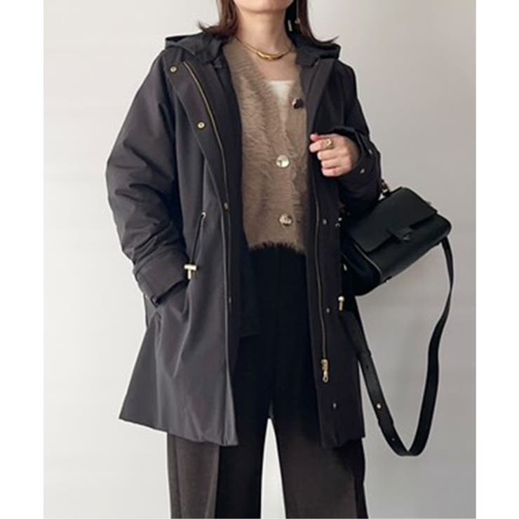 【軽量／静電防止】sorona(R)撥水5WAYコート | ikka  | 詳細画像1 