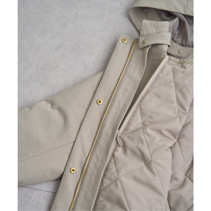 【軽量／静電防止】sorona(R)撥水5WAYコート | ikka  | 詳細画像38 