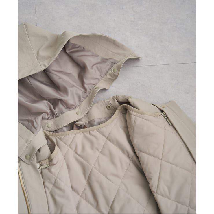 【軽量／静電防止】sorona(R)撥水5WAYコート | ikka  | 詳細画像39 