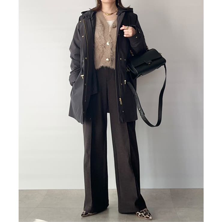 【軽量／静電防止】sorona(R)撥水5WAYコート | ikka  | 詳細画像2 