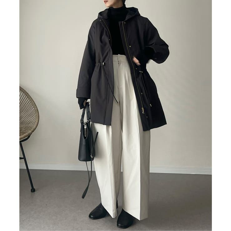 【軽量／静電防止】sorona(R)撥水5WAYコート | ikka  | 詳細画像3 