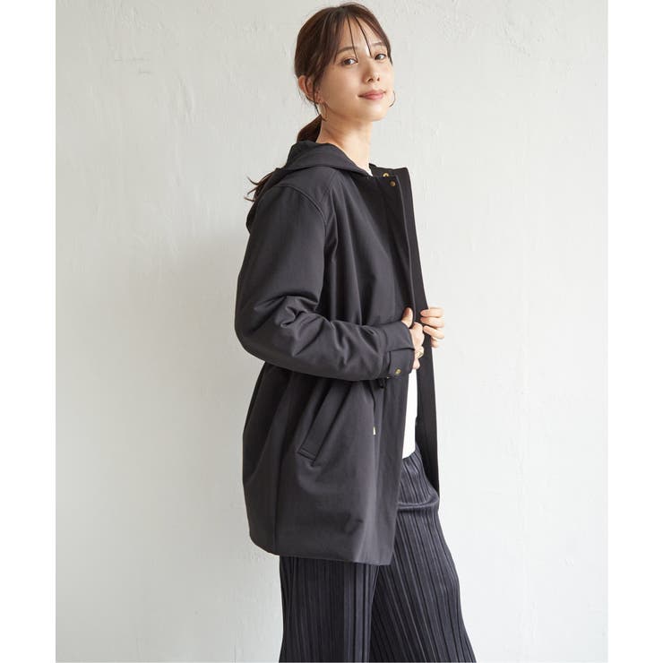 【軽量／静電防止】sorona(R)撥水5WAYコート | ikka  | 詳細画像6 