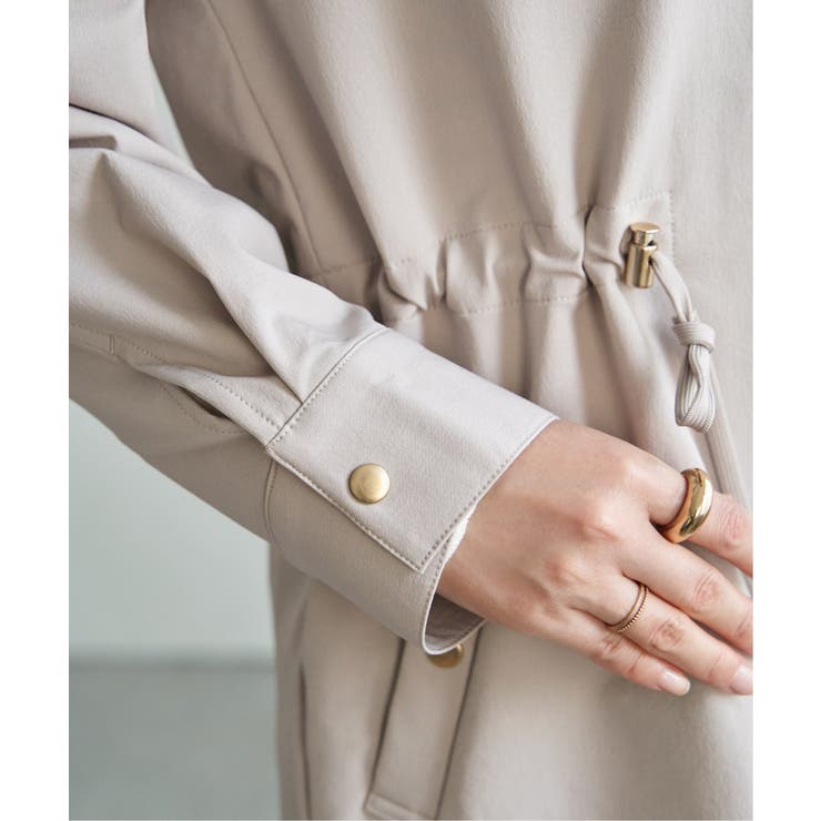 撥水花粉リリースフィールドコート | ikka  | 詳細画像17 