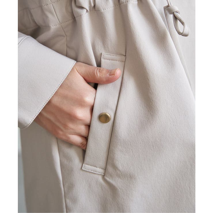 撥水花粉リリースフィールドコート | ikka  | 詳細画像18 