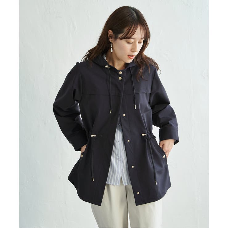 撥水花粉リリースフィールドコート | ikka  | 詳細画像1 