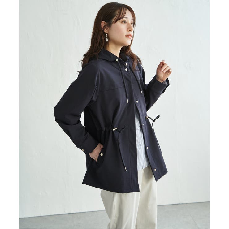 撥水花粉リリースフィールドコート | ikka  | 詳細画像2 