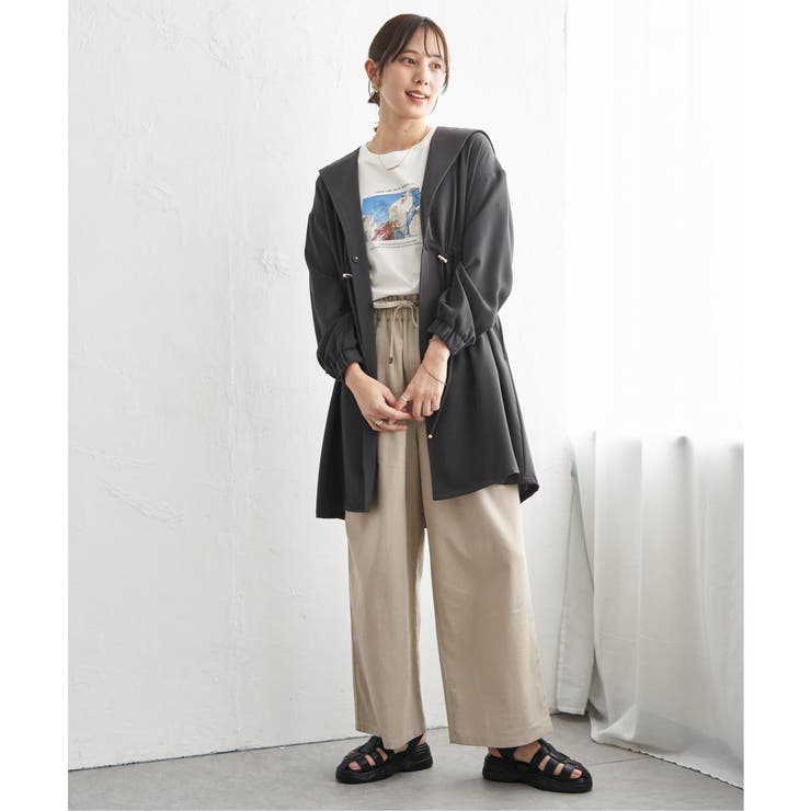 UVドロストフードガウン | ikka  | 詳細画像10 