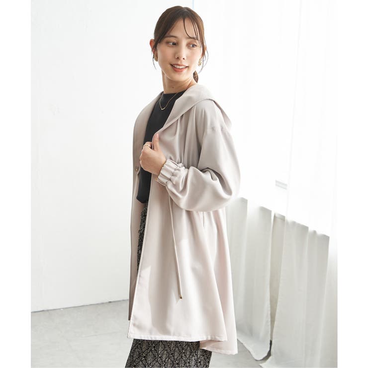 UVドロストフードガウン | ikka  | 詳細画像12 