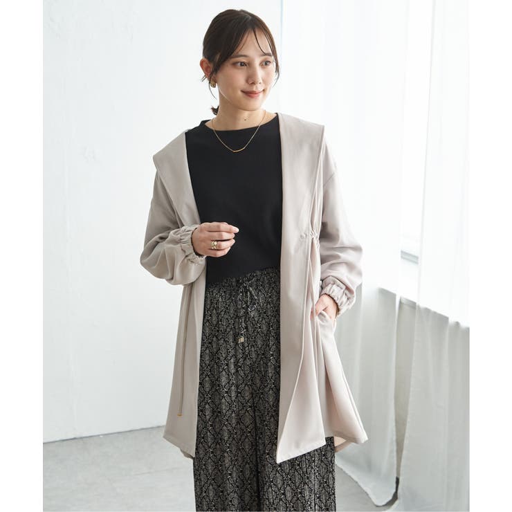 UVドロストフードガウン | ikka  | 詳細画像13 