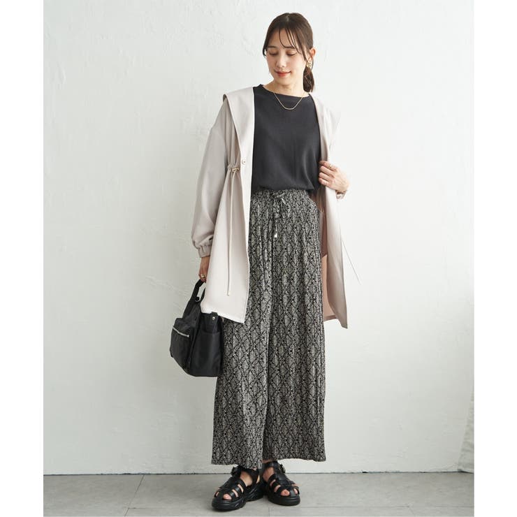 UVドロストフードガウン | ikka  | 詳細画像15 