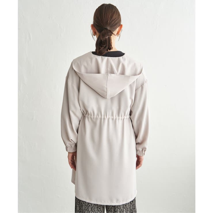 UVドロストフードガウン | ikka  | 詳細画像17 