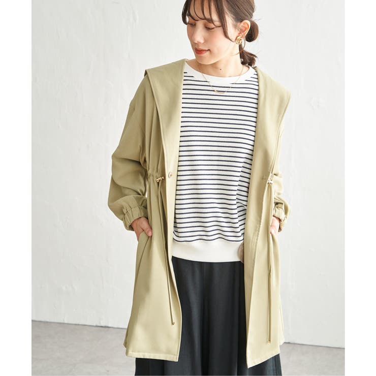 UVドロストフードガウン | ikka  | 詳細画像3 