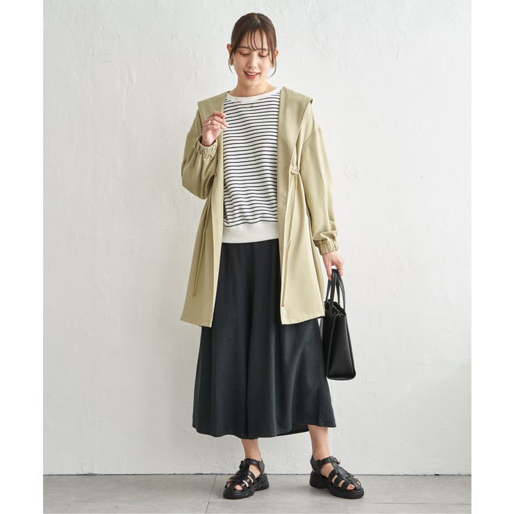 UVドロストフードガウン | ikka  | 詳細画像6 