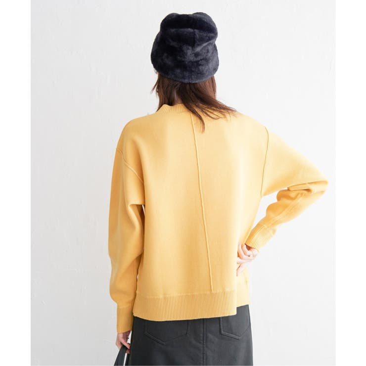 ダブルフェイススウェットライクニット | ikka  | 詳細画像15 