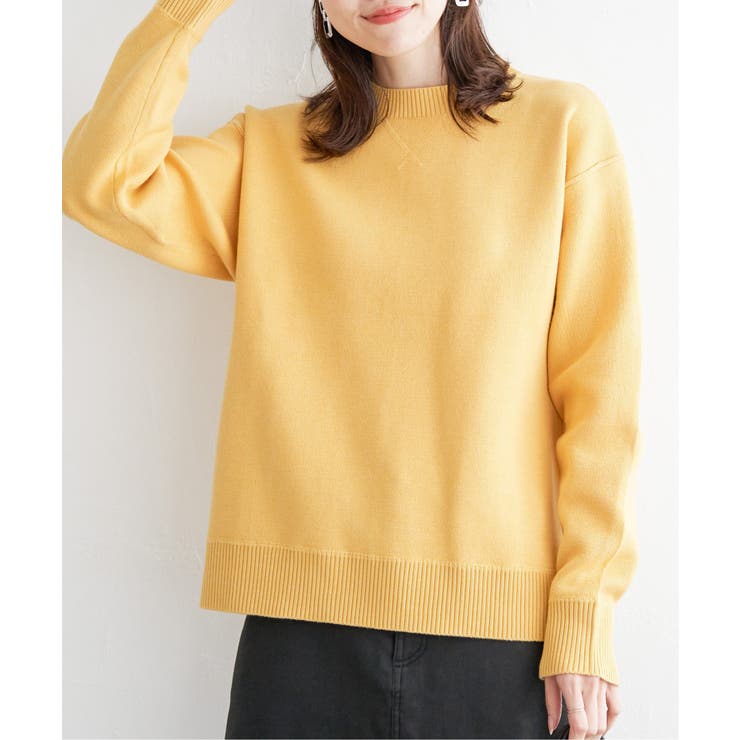 ダブルフェイススウェットライクニット | ikka  | 詳細画像16 