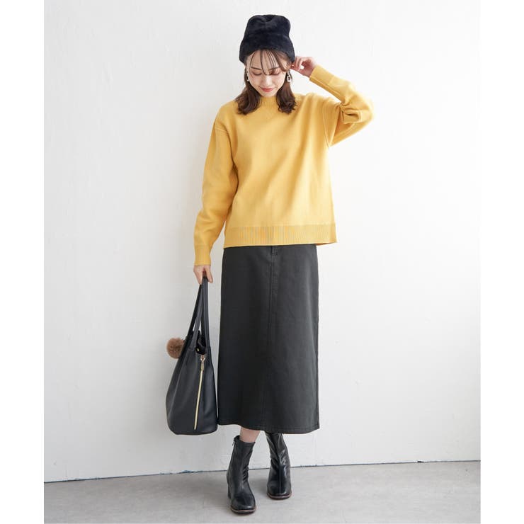 ダブルフェイススウェットライクニット | ikka  | 詳細画像18 