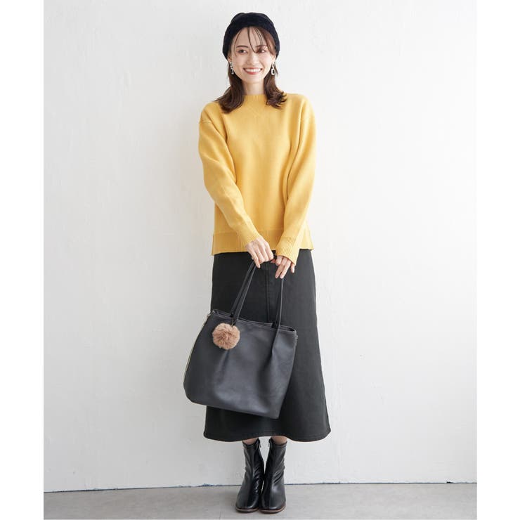 ダブルフェイススウェットライクニット | ikka  | 詳細画像20 