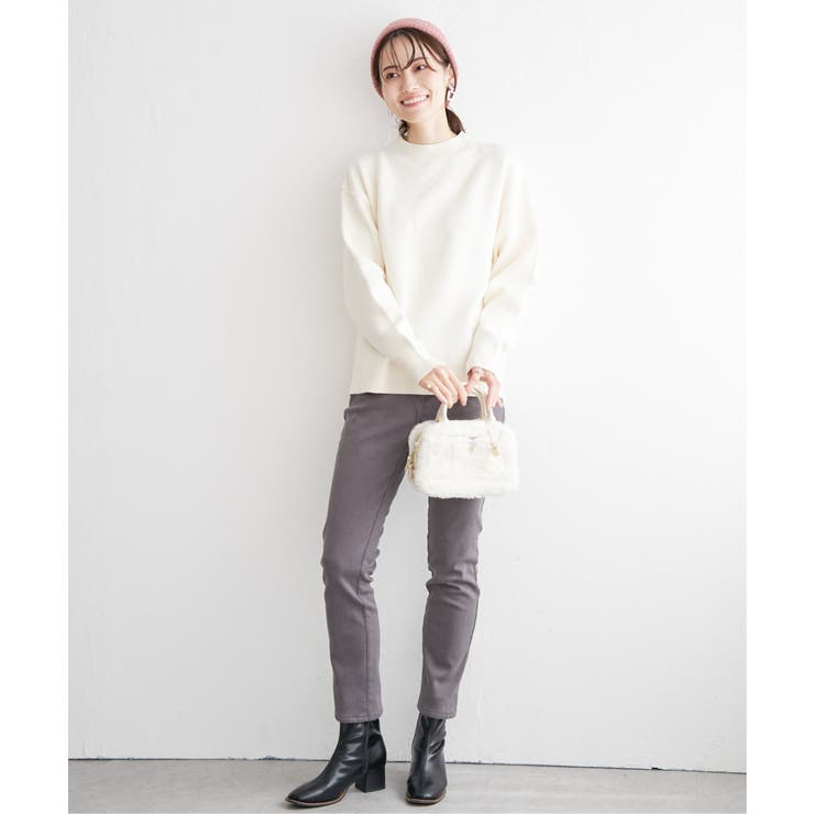 ダブルフェイススウェットライクニット | ikka  | 詳細画像23 