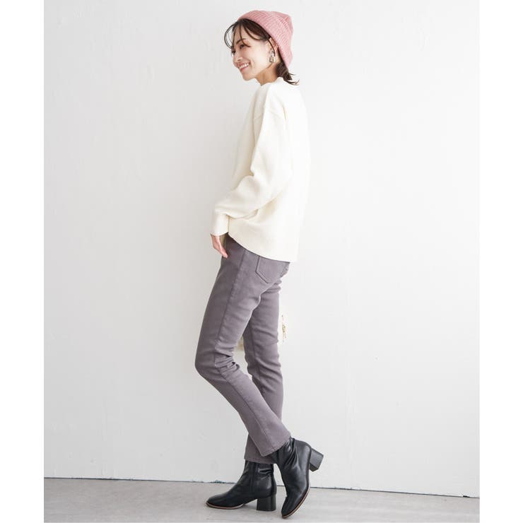 ダブルフェイススウェットライクニット | ikka  | 詳細画像26 