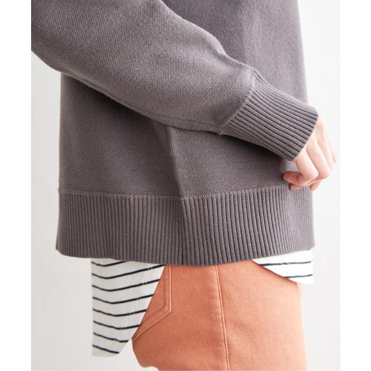 ダブルフェイススウェットライクニット | ikka  | 詳細画像31 