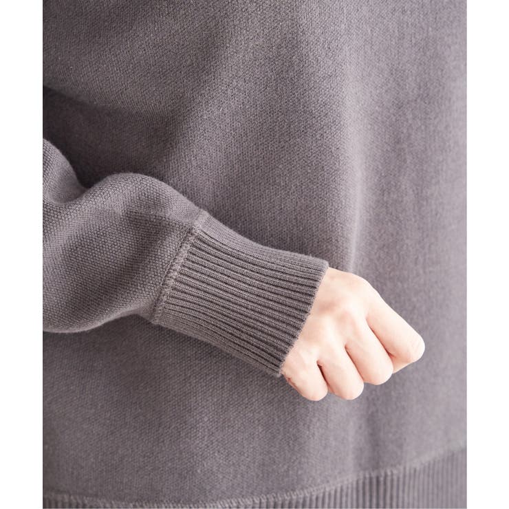 ダブルフェイススウェットライクニット | ikka  | 詳細画像32 