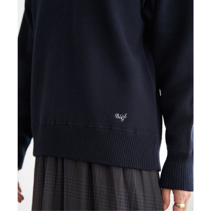 コットンMIXスウェットライクニット | ikka  | 詳細画像22 