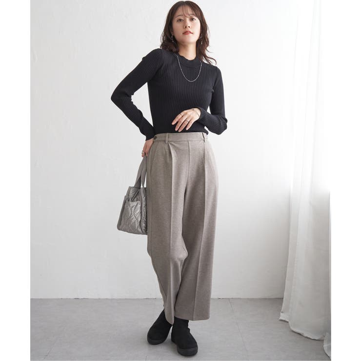 ミニハイネックリブニット | ikka  | 詳細画像15 