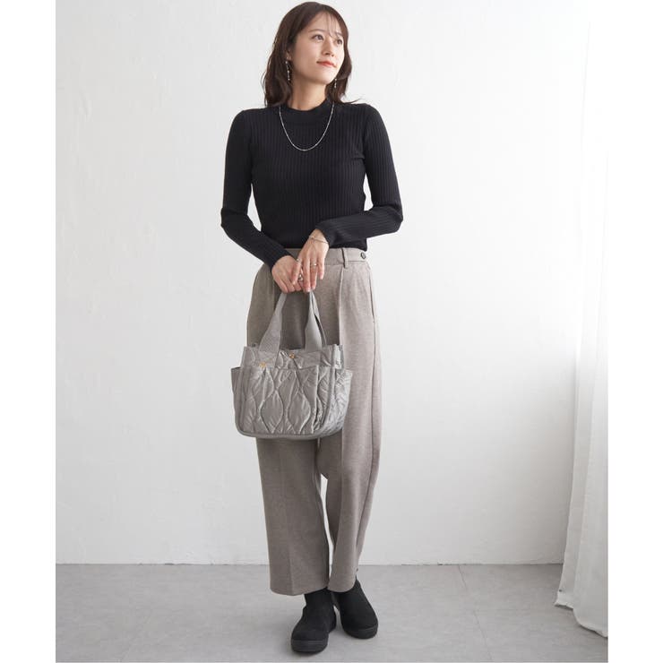 ミニハイネックリブニット | ikka  | 詳細画像16 