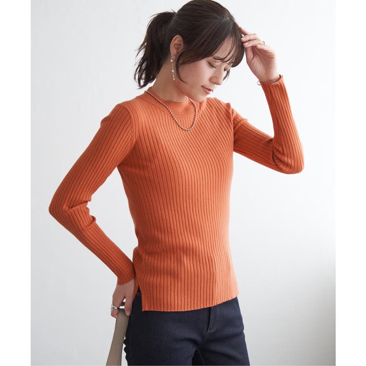 ミニハイネックリブニット | ikka  | 詳細画像17 