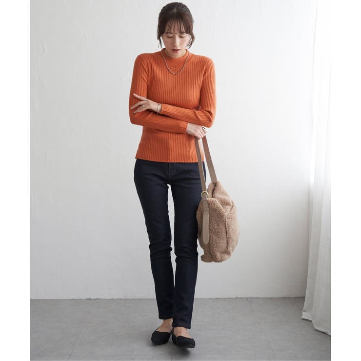 ミニハイネックリブニット | ikka  | 詳細画像19 