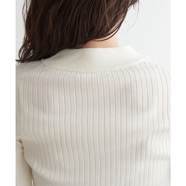 ミニハイネックリブニット | ikka  | 詳細画像30 