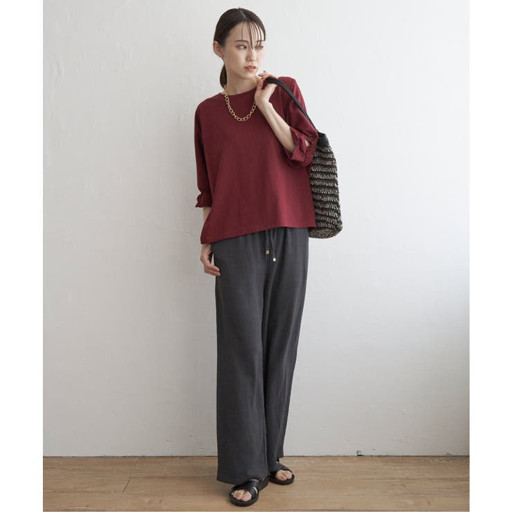 冷感ツイストドルマンプルオーバー | ikka  | 詳細画像12 