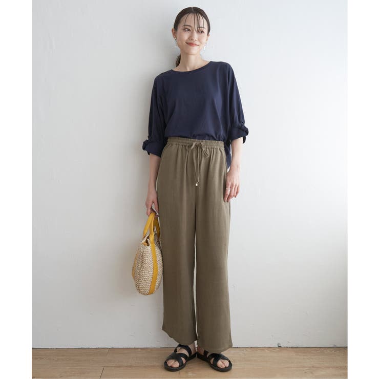 冷感ツイストドルマンプルオーバー | ikka  | 詳細画像15 