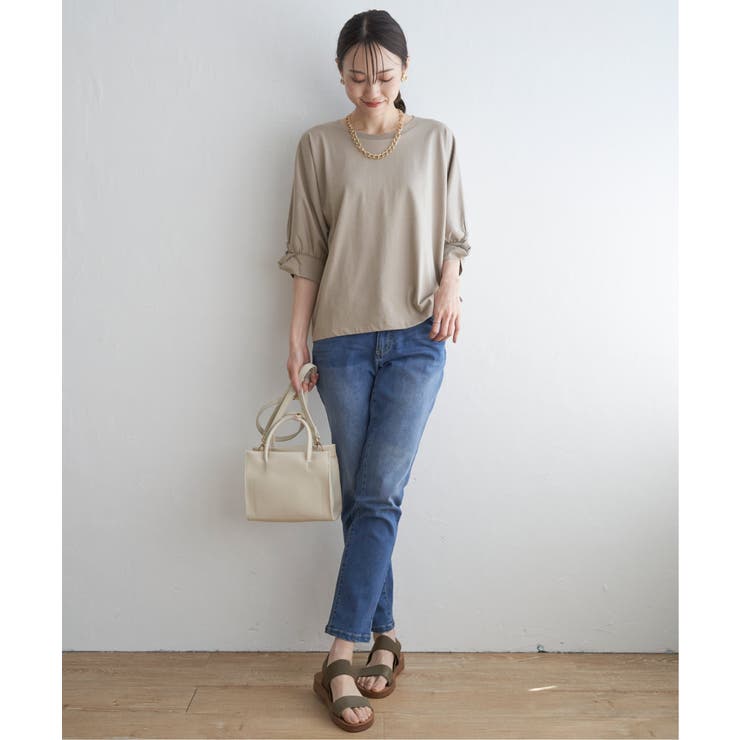 冷感ツイストドルマンプルオーバー | ikka  | 詳細画像19 