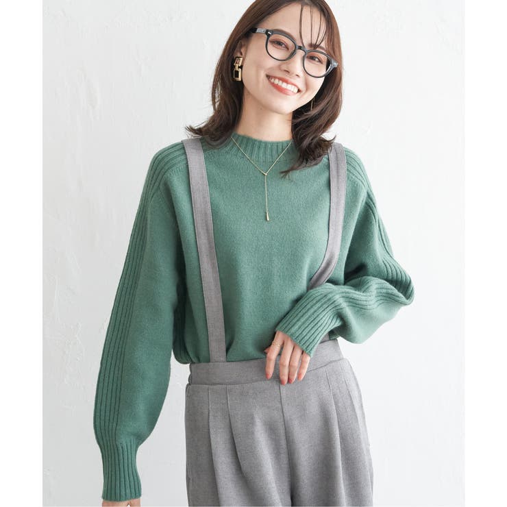 サイドスリットニットプルオーバー | ikka  | 詳細画像7 