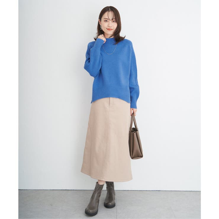 サイドスリットニットプルオーバー | ikka  | 詳細画像14 
