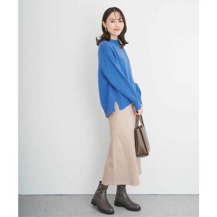 サイドスリットニットプルオーバー | ikka  | 詳細画像15 