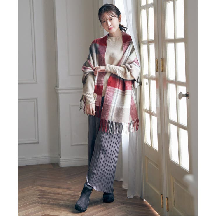 サイドスリットニットプルオーバー | ikka  | 詳細画像20 