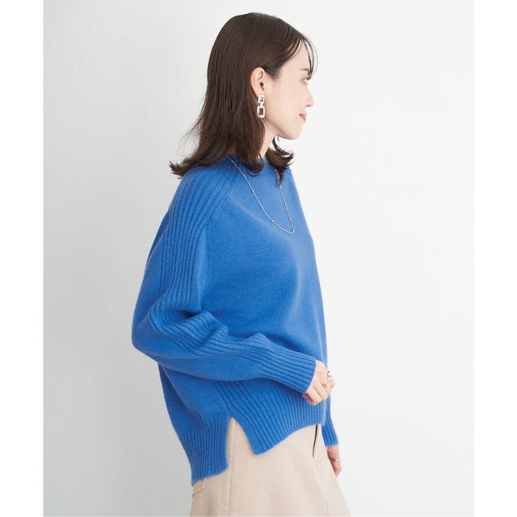 サイドスリットニットプルオーバー | ikka  | 詳細画像28 