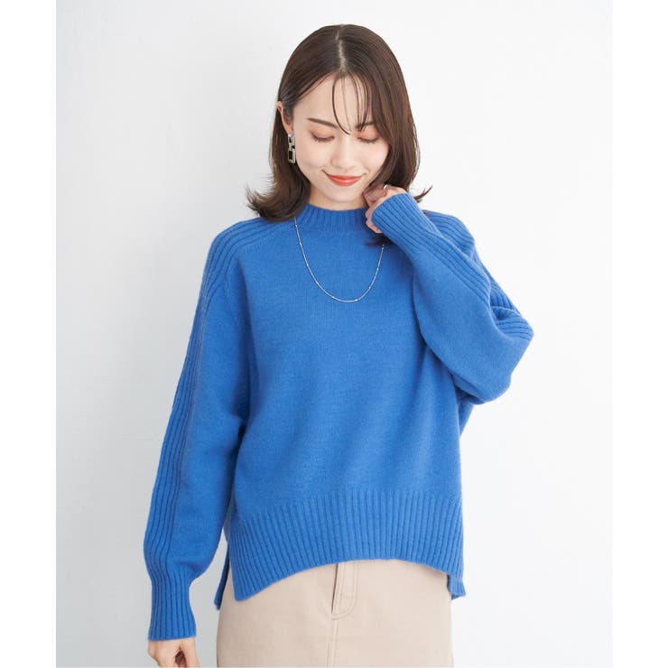 サイドスリットニットプルオーバー | ikka  | 詳細画像30 