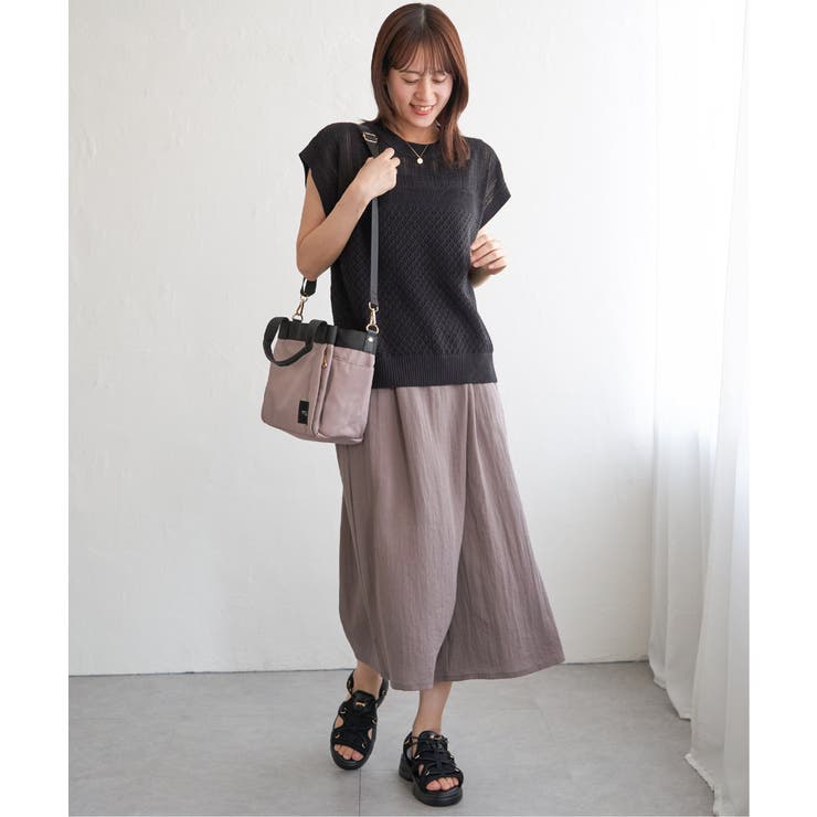 透かし編みニットプルオーバー | ikka  | 詳細画像9 