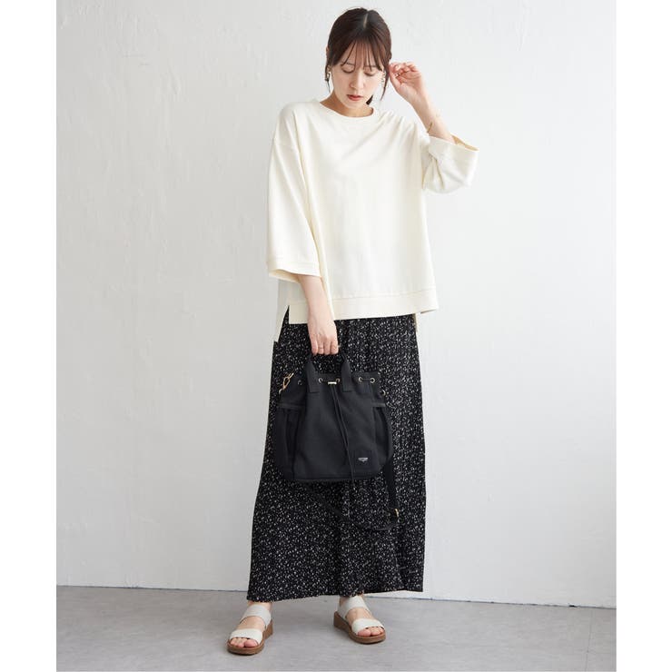 【接触冷感】冷感ミニ裏毛スウェットT  | ikka  | 詳細画像20 