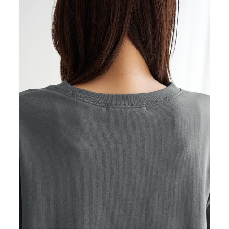 【接触冷感】冷感ミニ裏毛スウェットT  | ikka  | 詳細画像29 