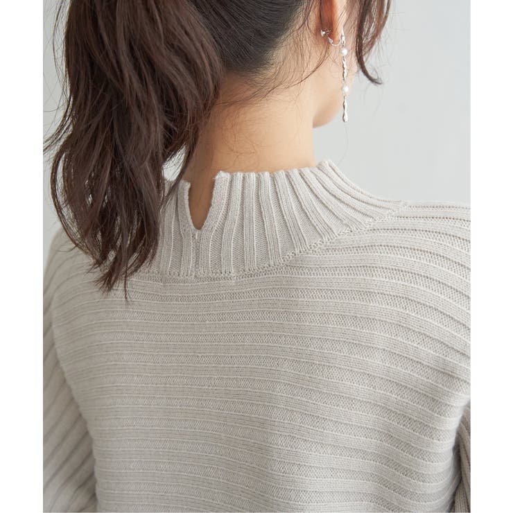 ７Gワイドリブ切り替え配色プルオーバー | ikka  | 詳細画像39 