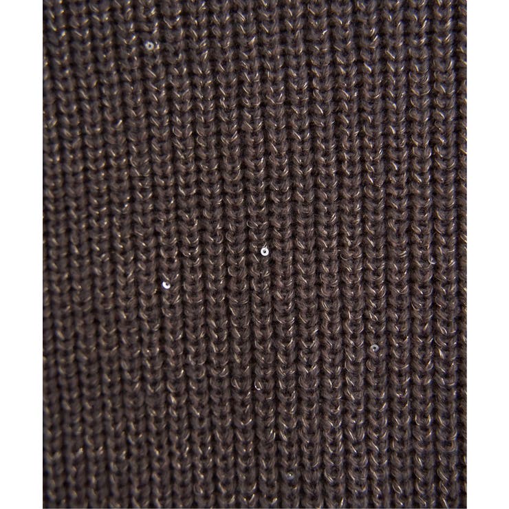 ラメスパンコールニットプルオーバー | ikka  | 詳細画像17 