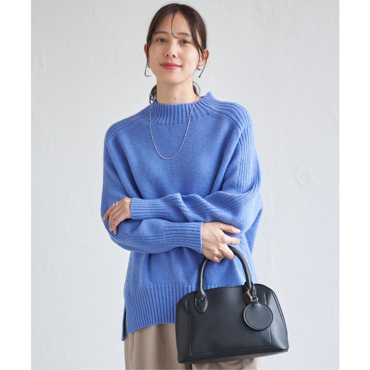 【雑誌InRed1月号掲載】サイドスリットニットプルオーバー【親子コーデ】 | ikka  | 詳細画像16 